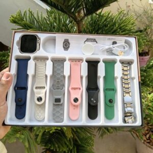 Ultra Smart Watch With 7 Straps