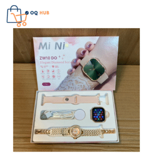 Ladies 2 in 1 Smartwatch ZW10 – Elegant Diamond Series