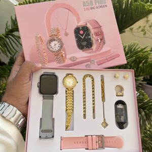 A58 Plus Ladies Smartwatch Gift Set