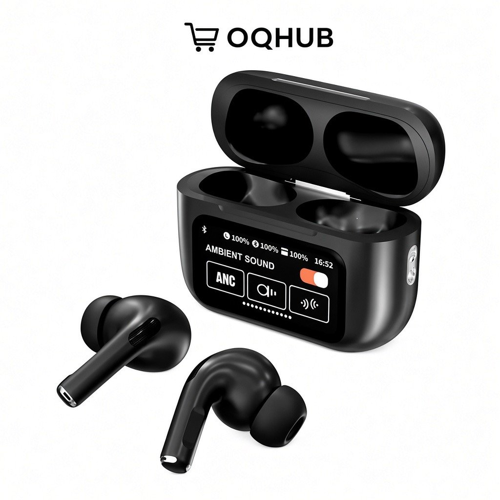A9 Pro Touch Screen Earbuds