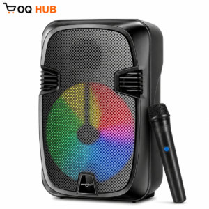 GTS-2427 Bluetooth Speaker RGB Lights &  Microphone