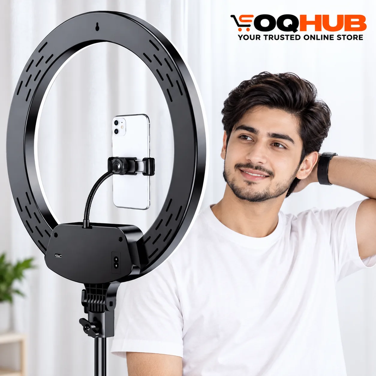 36CM Ring Light With Phone Holder