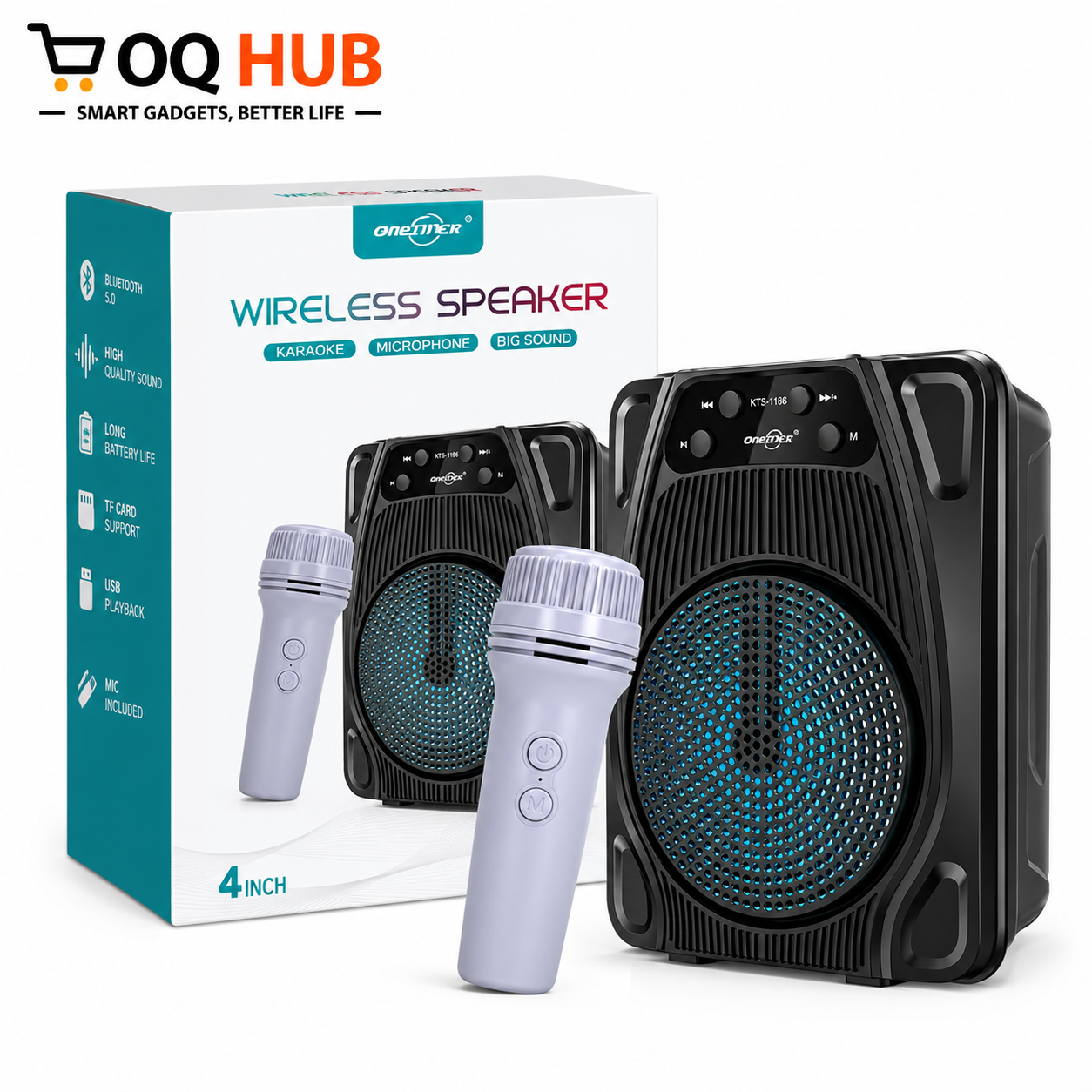 GTS 2118 Bluetooth Wireless Speaker with Mic