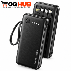 VEN-DENS VD-PB059 20000mAh Power Bank 3 IN 1 Built-in Charging Cables