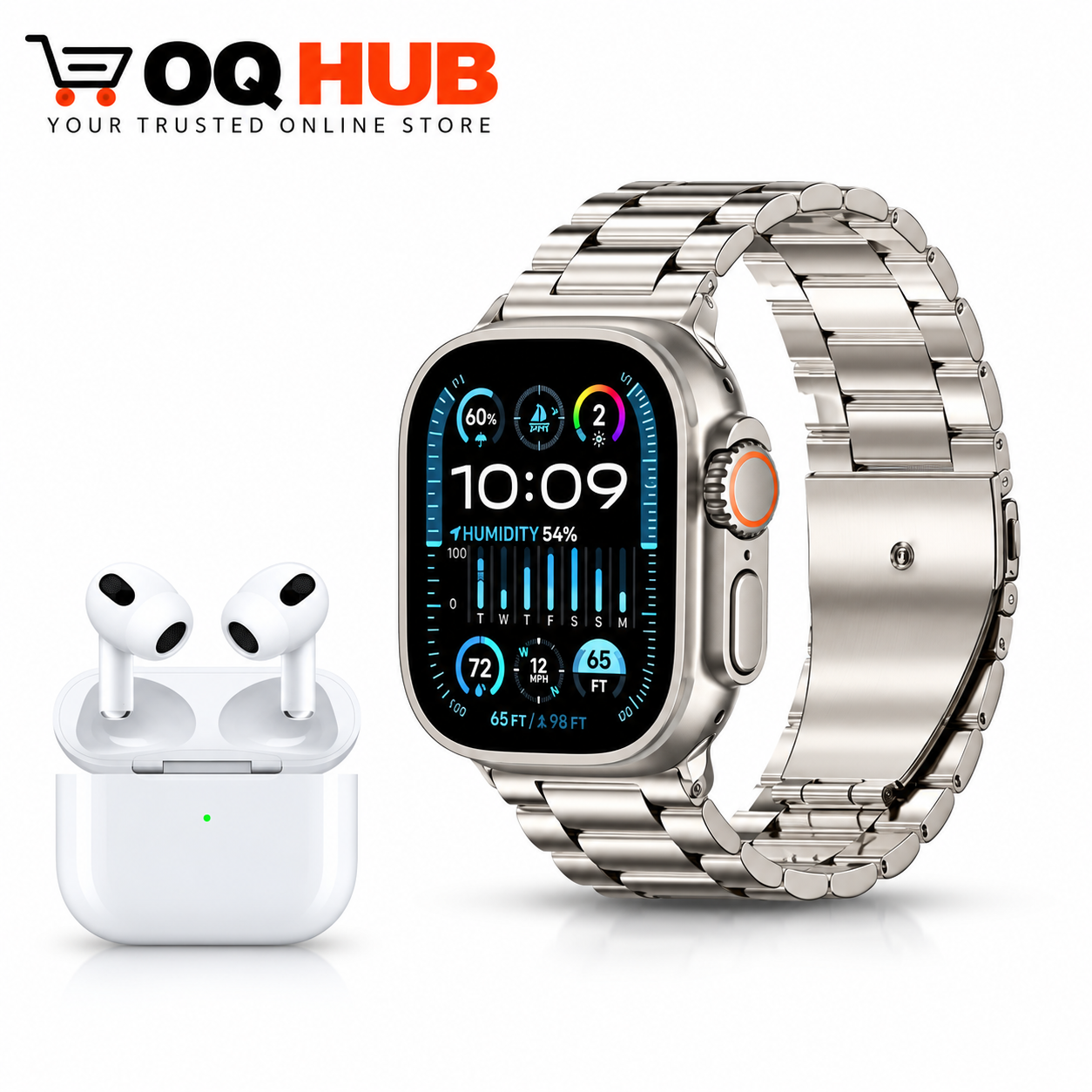 MAX 1250 10-in-1 Ultra 3 Smart Watch