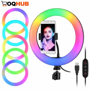 MJ26 10 Inch RGB LED Ring Light