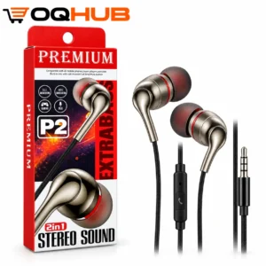 P2 Extra Bass Wired Earphones